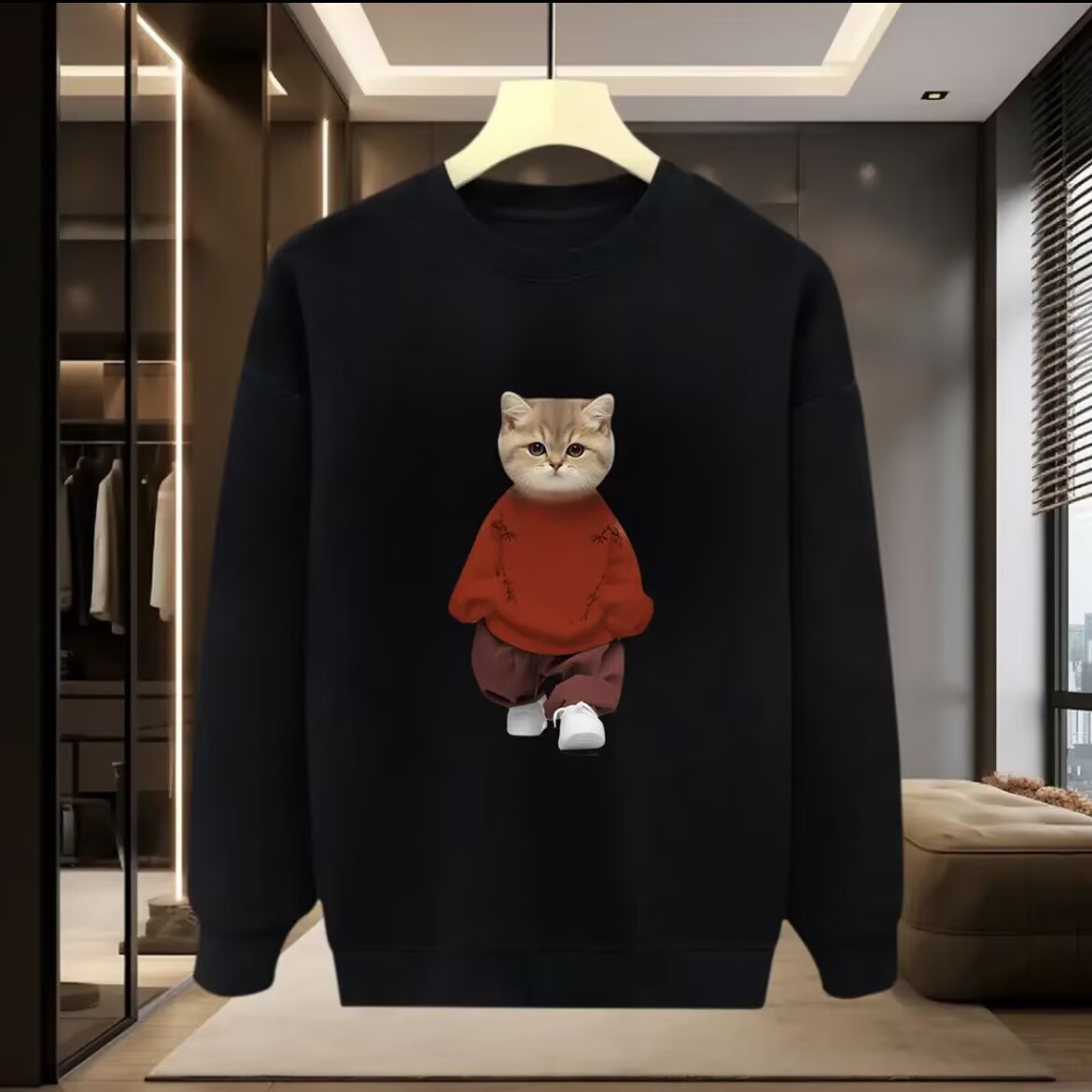 黑色加绒