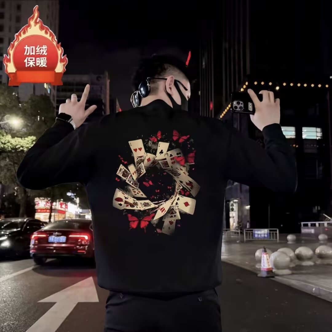 黑色加绒